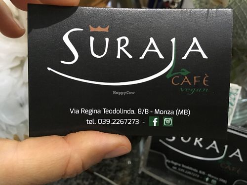 Card at Suraja in Monza