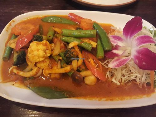 Red curry at Mr. Kai Kitchen in Koh Samui