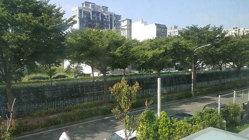 view on 2F at Lumiere in Zhubei