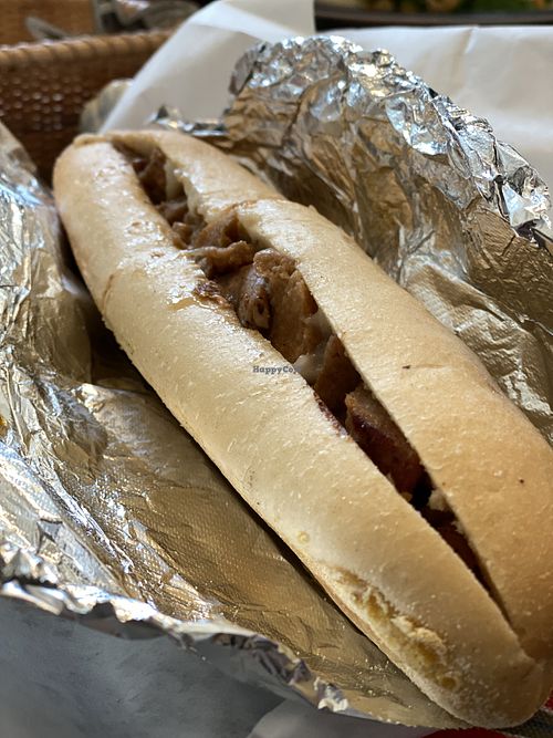Vegan cheesesteak  at Molino's in Cape May