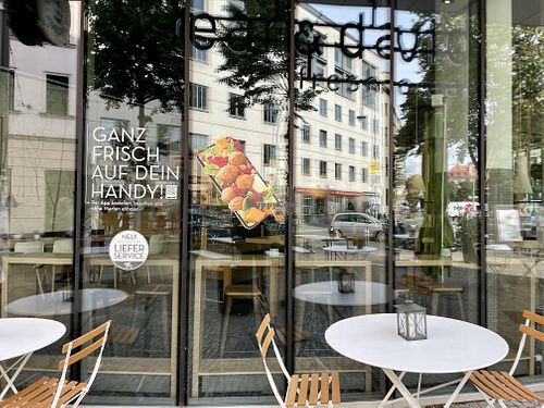 outside at Dean & David - Monbijouplatz in Berlin