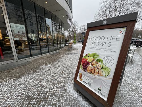 store front  at Dean & David - Monbijouplatz in Berlin