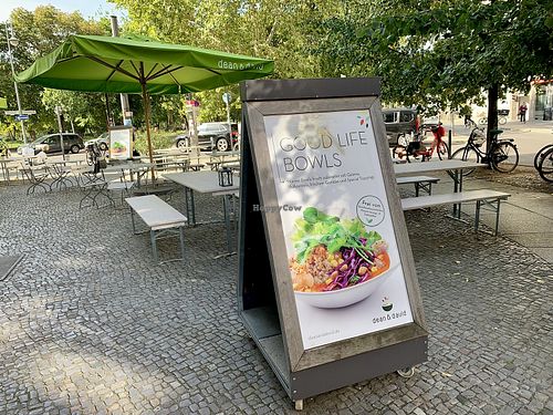 outside at Dean & David - Monbijouplatz in Berlin