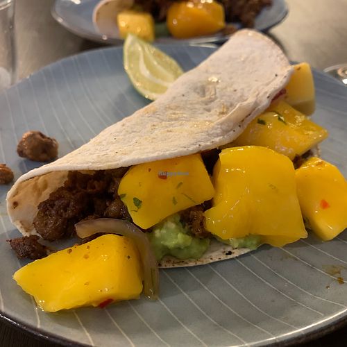 Vegan taco.  at Green Hippo in Helsinki