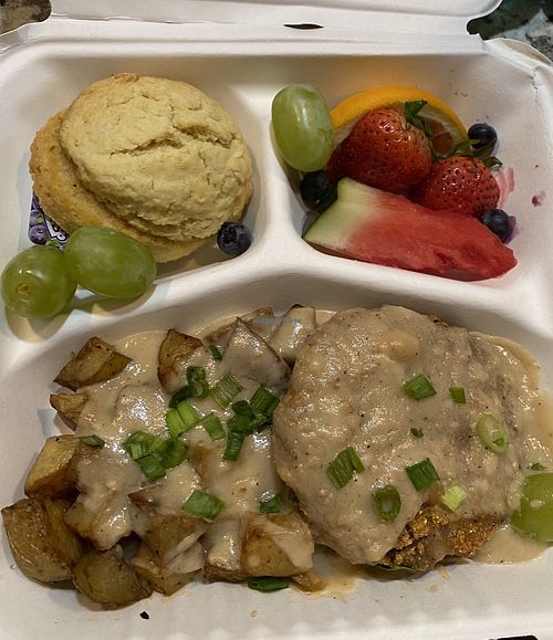 Delicious Saturday brunch special   at The Happy Bakery in Ofallon