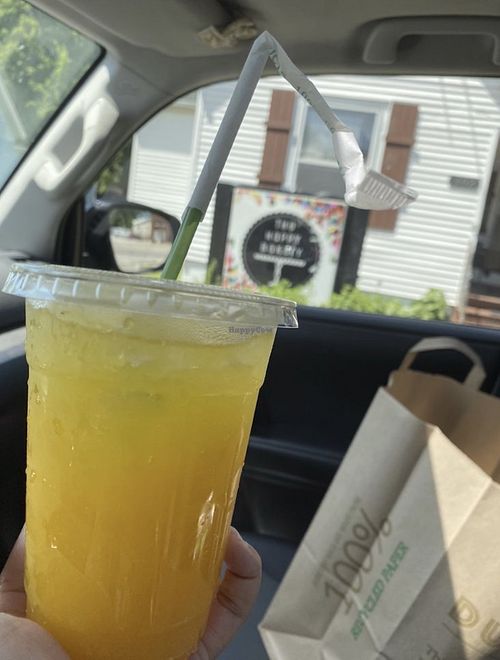 Mango Pineapple Spritzer   at The Happy Bakery in Ofallon