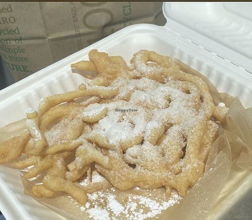 Funnel cake during their carnival special   at The Happy Bakery in Ofallon