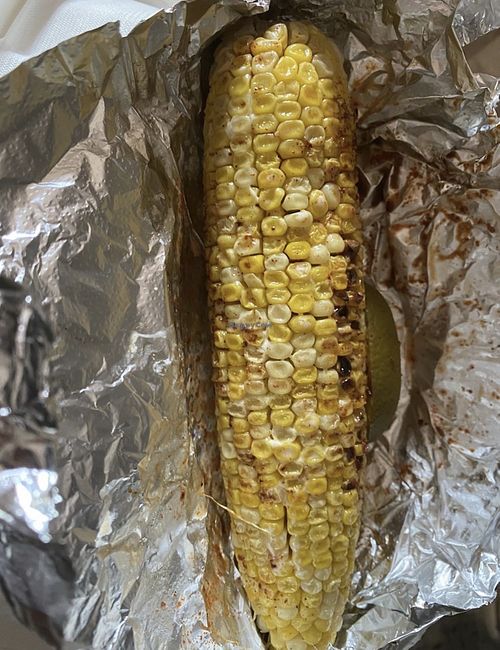 Elote sin queso   at The Happy Bakery in Ofallon