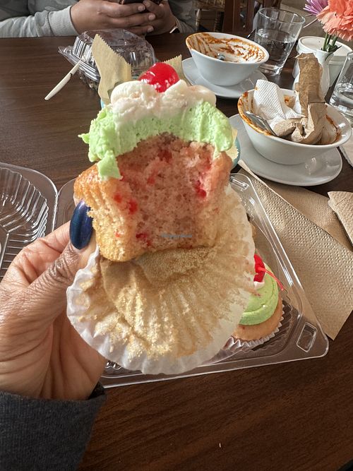 Cherry Limeade cupcake   at The Happy Bakery in Ofallon