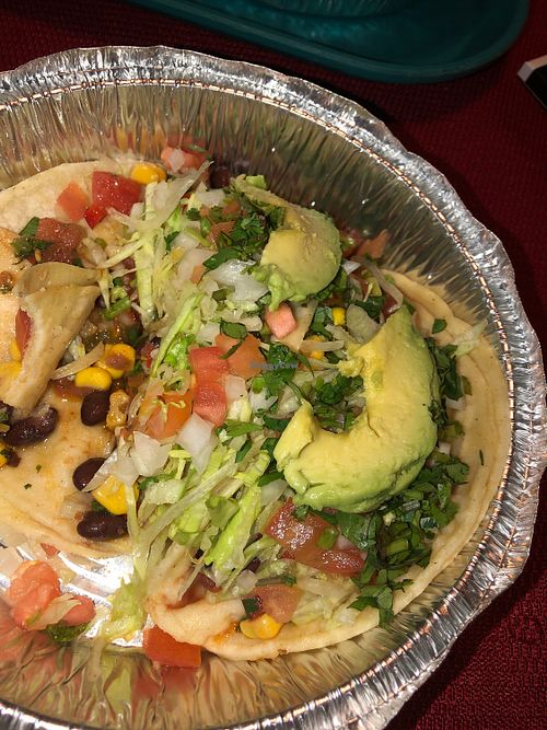 Vegetarian Tacos! at Easton Taco & Rotisserie in Easton