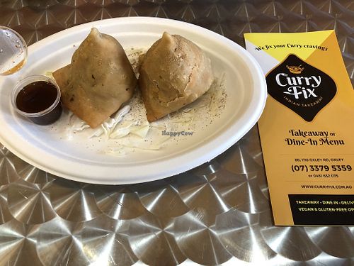 Samosa  at Curry Fix in Oxley