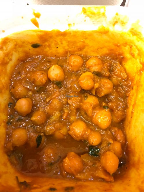 Chick pea curry at Curry Fix in Oxley