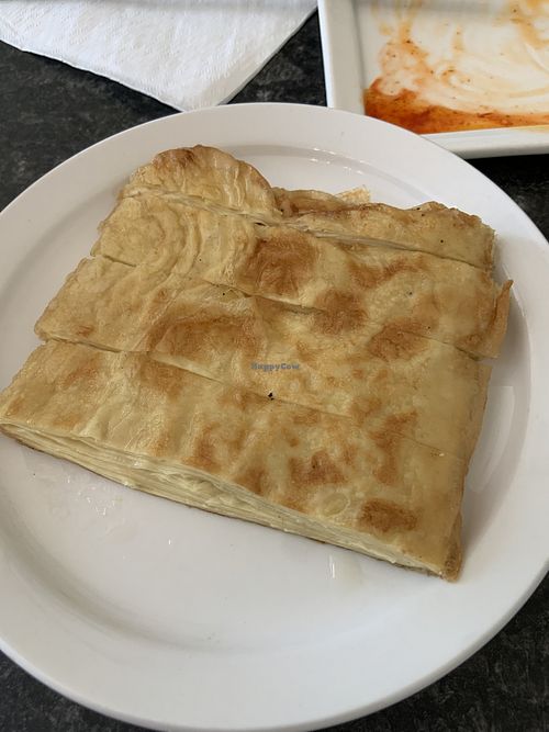 bean curd (duck) appetizer. rich, delicious  at Buddha's Vegan Restaurant in Toronto