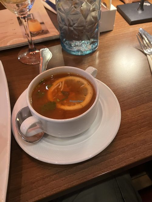 tomatoe soup   at Kashmir in Stuttgart