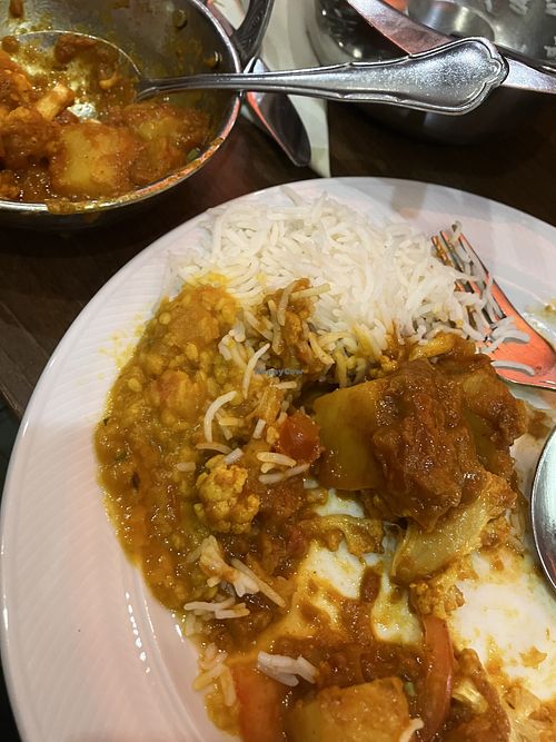 aloo gobi  at Kashmir in Stuttgart