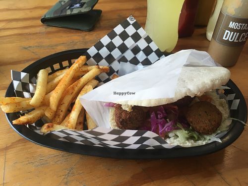 Falafel at German Street Food in Medellin