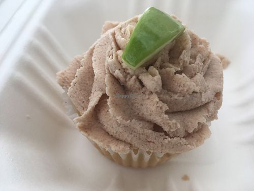 Stuffed apple pie cupcake at The Greener Kitchen in Baltimore