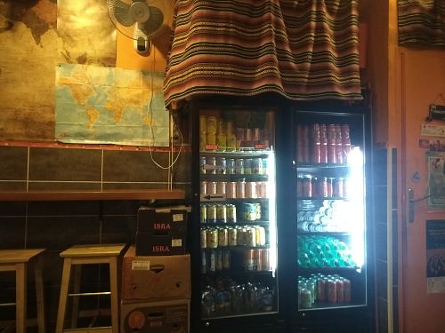 The drinks section at Un Mexicain a Marseille in Marseille