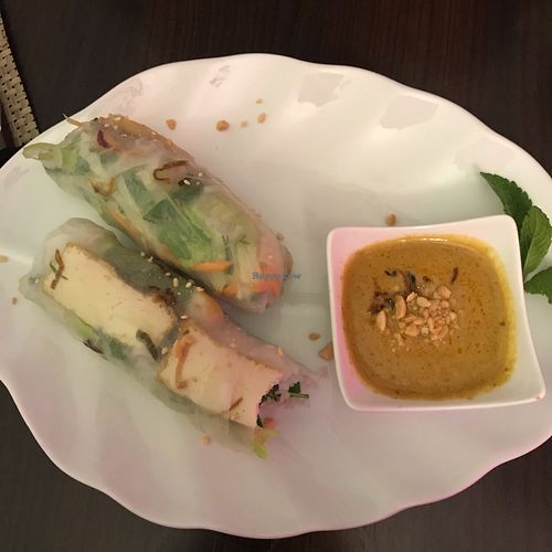 summer rolls at Tiger Club in Berlin