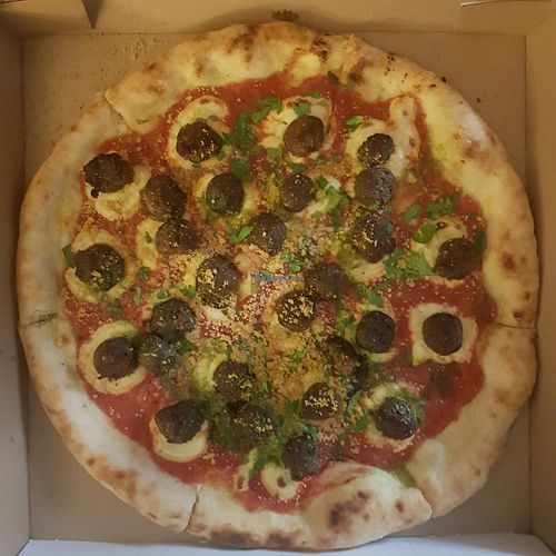 Gluten free base at Pura Vita in West Hollywood