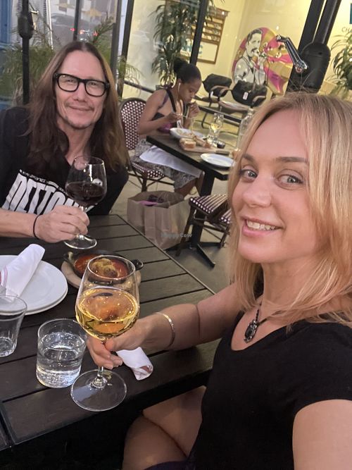 Biodynamic Wine selection  at Pura Vita in West Hollywood