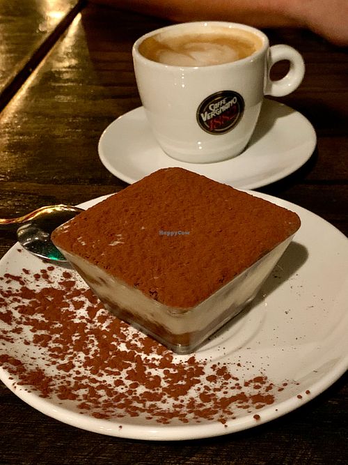 Tiramisu at Pura Vita in West Hollywood