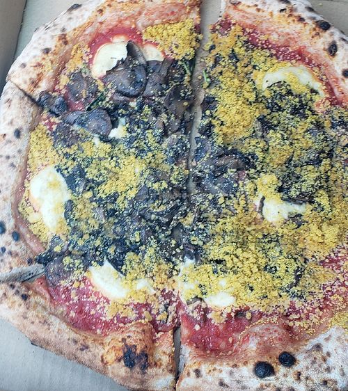 Margarita with Mushrooms at Pura Vita in West Hollywood