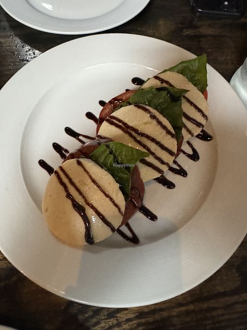 Caprese salad    at Pura Vita in West Hollywood