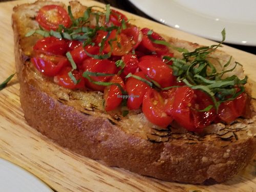Bruschetta at Pura Vita in West Hollywood