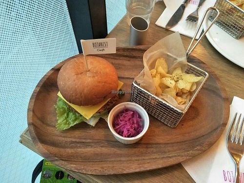 Botanist burger. at Botanist in Tokyo