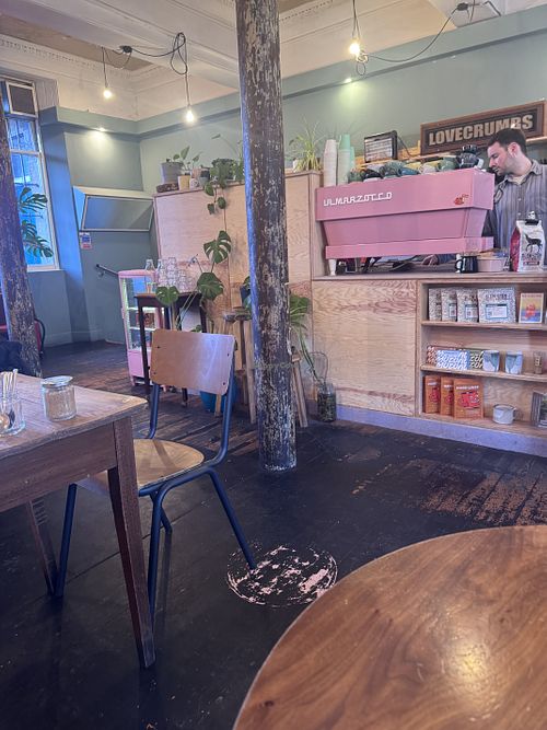 Counter   at Lovecrumbs - West Port in Edinburgh