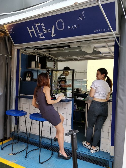 Kiosk is at FB10 along Tregganu Street at Hello Baby in Central Singapore