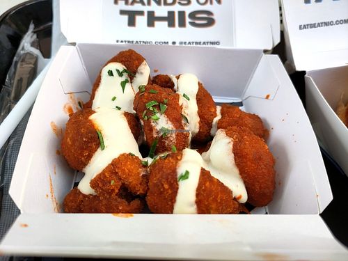 Cauliflower poppers at Beatnic - Back Bay in Boston