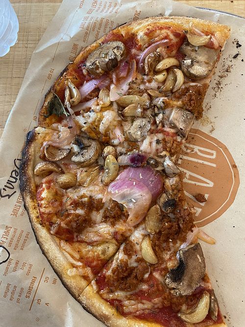   at Blaze Pizza in Cambridge