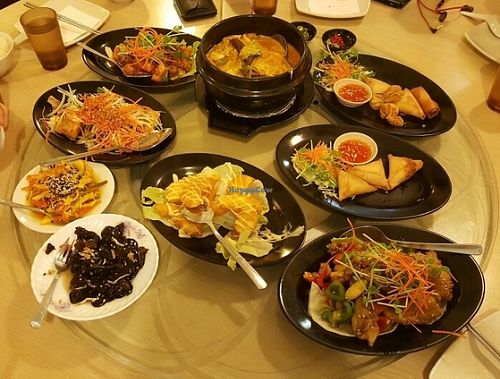 Nice Food at Yes Natural Restaurant 悦意坊 in Central Singapore