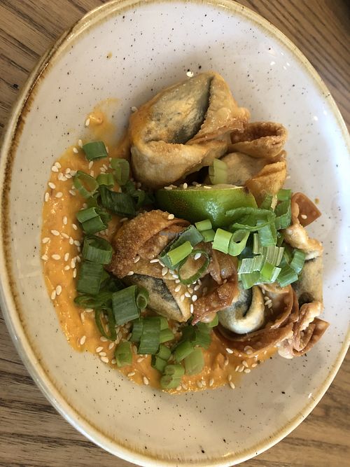 Crispy Dumplings  at Fresh on Spadina in Toronto