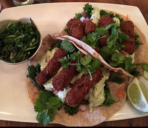 squash tacos at Fresh on Spadina in Toronto