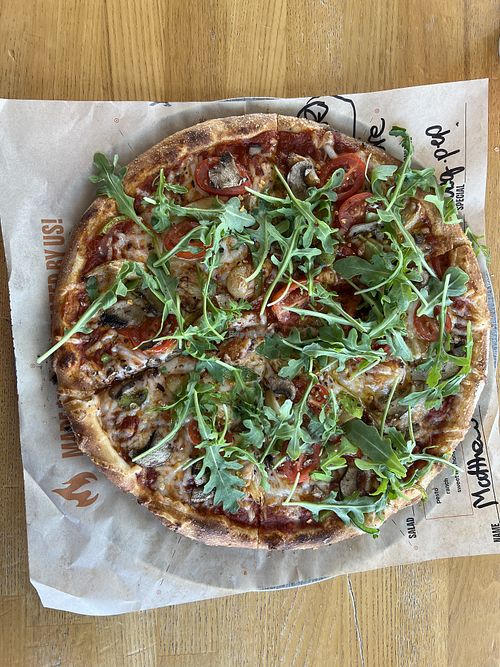   at Blaze Pizza in Minneapolis