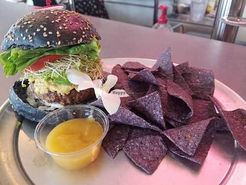 Vibe burger at Vibe in Hilo