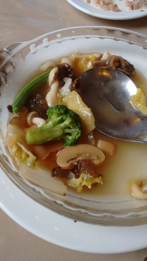 8 treasure vegetables at Eight Treasures Vegetarian 八宝素食馆 in Central Singapore