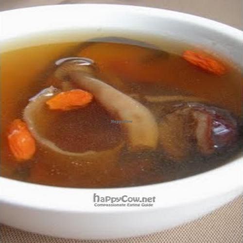 herbal soup at Eight Treasures Vegetarian 八宝素食馆 in Central Singapore