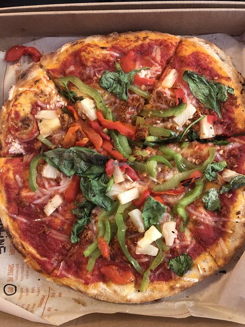   at Blaze Pizza in Clark