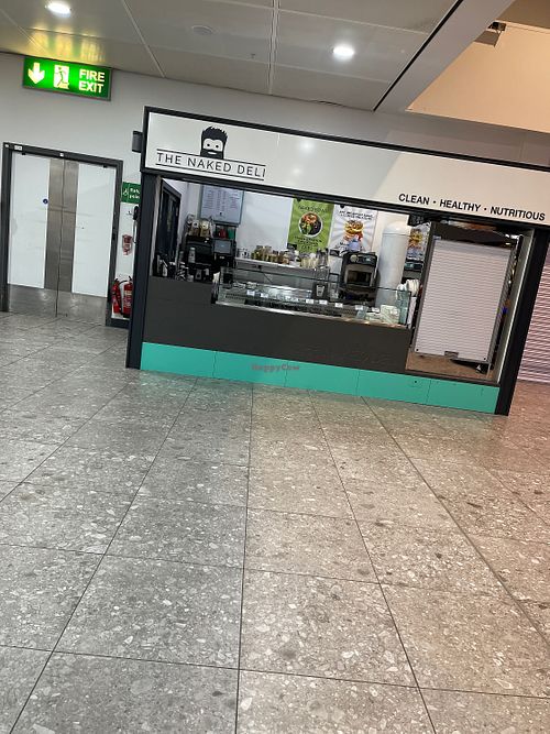 Closed at 5.06  at NCL - The Naked Deli - Departure Lounge in Newcastle Upon Tyne