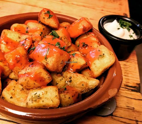 Patatas Bravas at Bar eS Ambleside in Ambleside