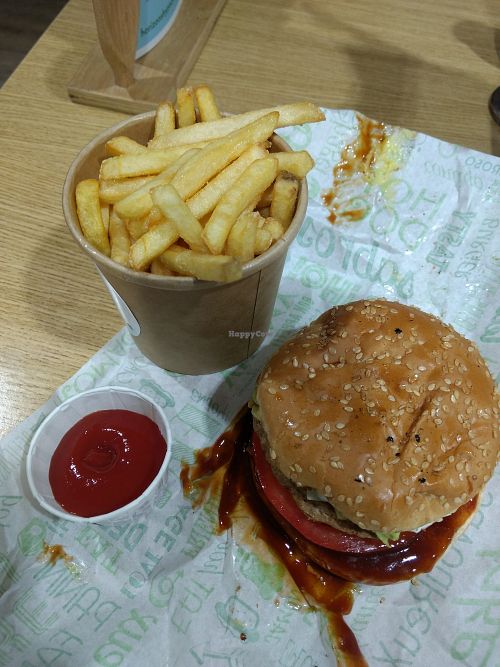 Bosh at Lazy Lettuce in Edinburgh