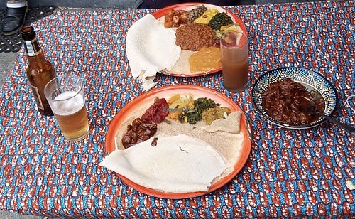 Injera at Kilimanjaro in Amsterdam