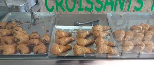 Croissant at Pasteleria Conchin in Valencia