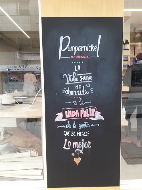 Door at Pumper in Pontevedra