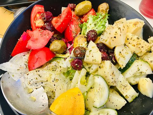 Sicilian salad  at Capriccio Siciliano in Cefalu