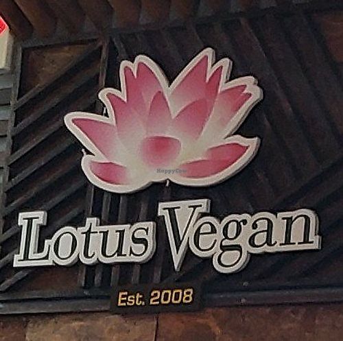 Logo at Lotus Vegan in North Hollywood